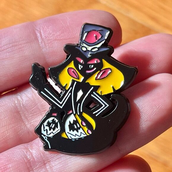 Hazbin Hotel Sir Pentious Enamel Pin - Picture 5 of 9